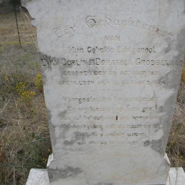 GROBBELAAR Dina Corlina Dorathia 1831-1896