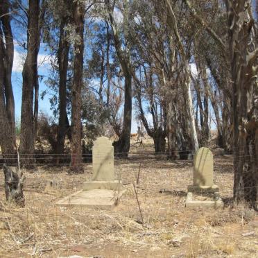 Eastern Cape, STERKSTROOM district, Farm 29, The Willows, farm cemetery