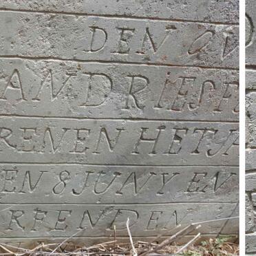 FOURIE Andries 1799-1889 