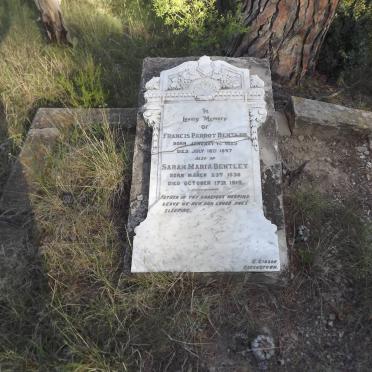 BENTLEY Francis Parrot 1825-1897 &amp; Sarah Maria 1836-1915