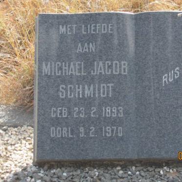 SCHMIDT Michael Jacob 1893-1970