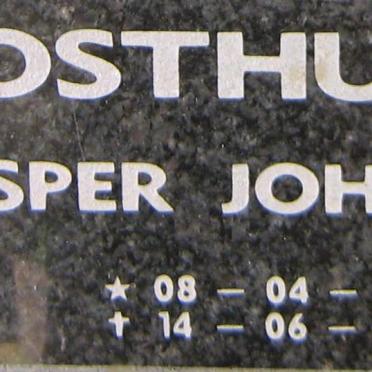 POSTHUMUS Jasper Johannes 1937-2012
