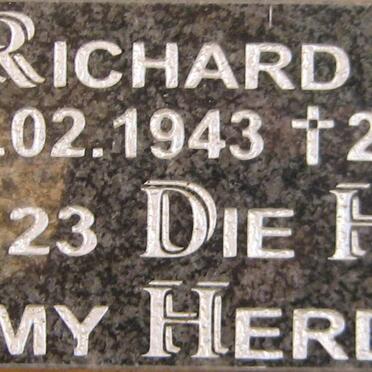 COX Richard 1943-2009