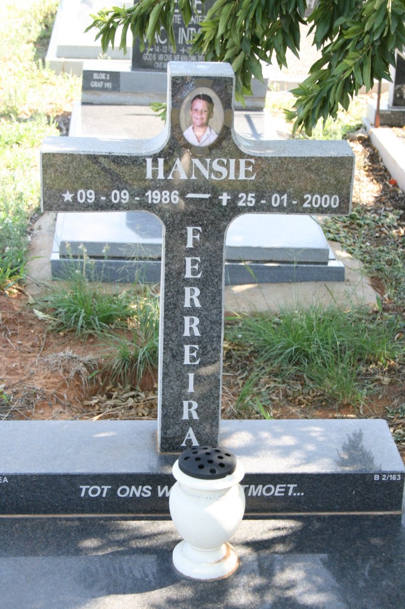 FERREIRA Hansie 1986-2000