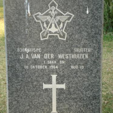 WESTHUIZEN J.A., van der -1964