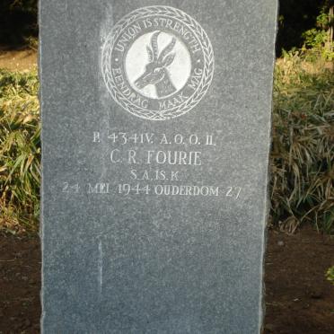 FOURIE C.R. -1944