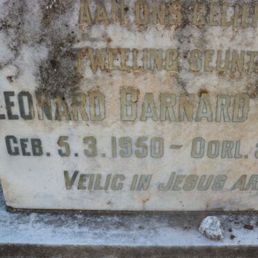 BEER Leonard Barnard, de 1950-1951