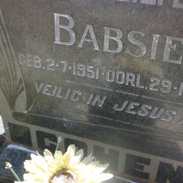 COHEN Babsie 1951-1955