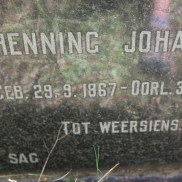 JOUBERT Henning Johannes 1867-1967 &amp; Johanna Catharina 1877-1957