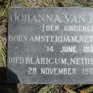 NOTTEN Wilco Pieter, van 1874-1952 :: VAN NOTTEN Johanna 1881-1960