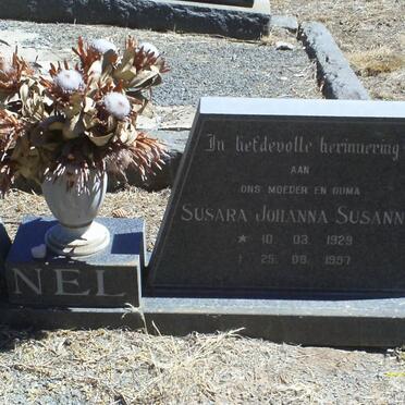 NEL Susara Johanna Susanna 1929-1997