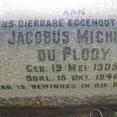 PLOOY Jacobus Michiel, du 1905-1946