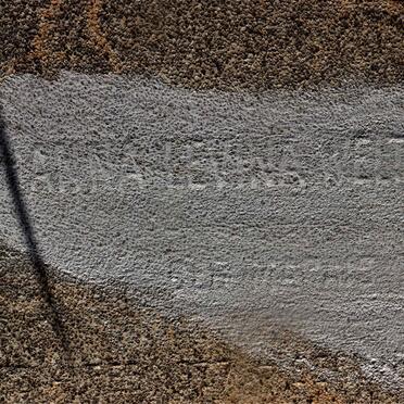 WELTHAGEN Johanna Levina nee MARAIS 1877-1946