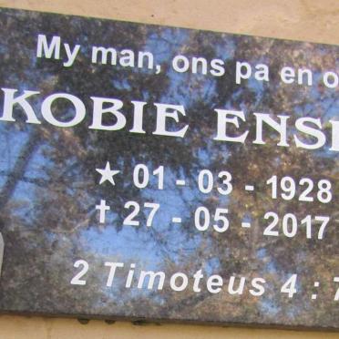 ENSLIN Kobie 1928-2017