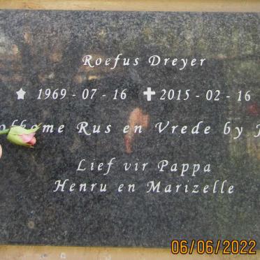 DREYER Roefus 1969-2015