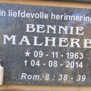 MALHERBE Bennie 1963-2014