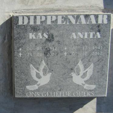 DIPPENAAR Kas 1942-2007 &amp; Anita 1941-2012