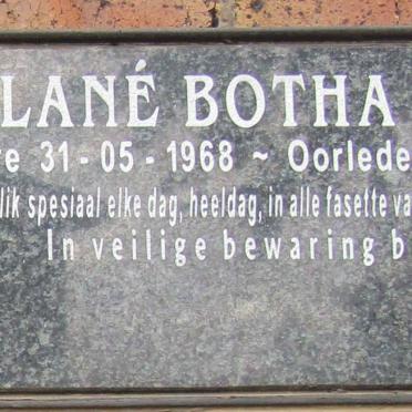 BOTHA Helané nee KOCK 1968-2020