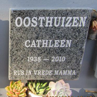 OOSTHUIZEN Cathleen 1938-2010