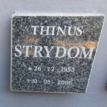 STRYDOM Thinus 1953-2006