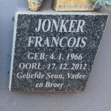 JONKER Francois 1966-2012