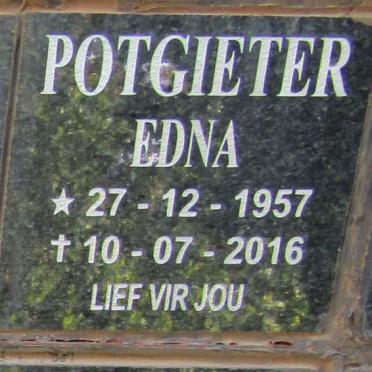 POTGIETER Edna 1957-2016