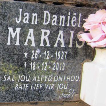 MARAIS Jan Daniel 1927-2019