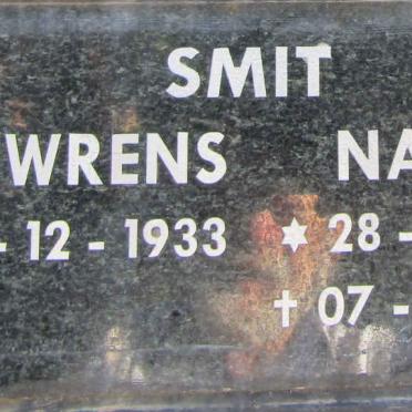 SMIT Louwrens 1933- en Naomi 1937-2013