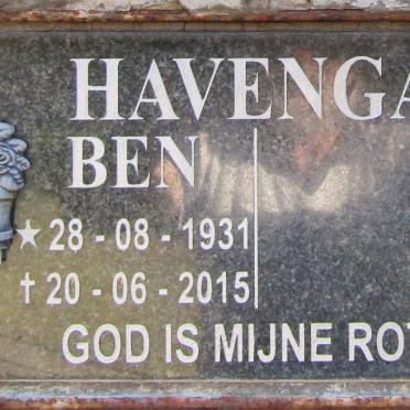 HAVENGA Ben 1931-2015