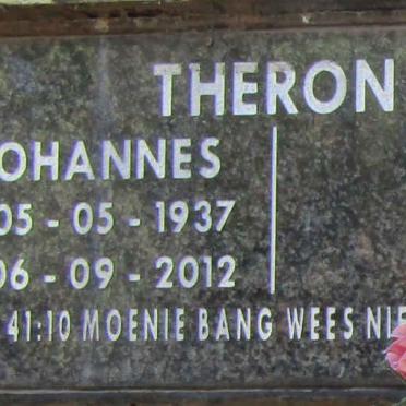 THERON Johannes 1937-2012