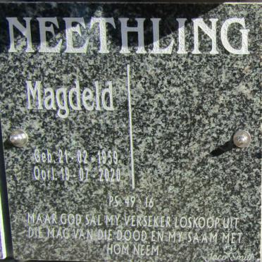 NEETHLING Magdeld 1959-2020