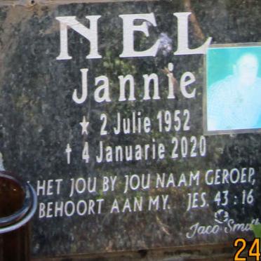 NEL Jannie 1954-2020