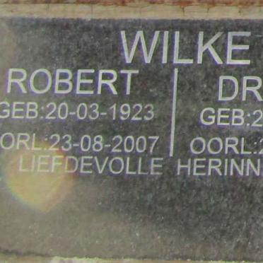 WILKE Robert 1923-2007 &amp; Drienie 1929-2017