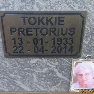 PRETORIUS Tokkie 1933-2014