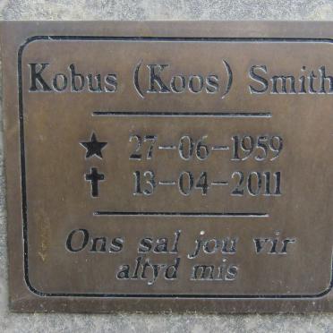 SMITH Kobus 1959-2011