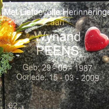 PEENS Wynand 1987-2009