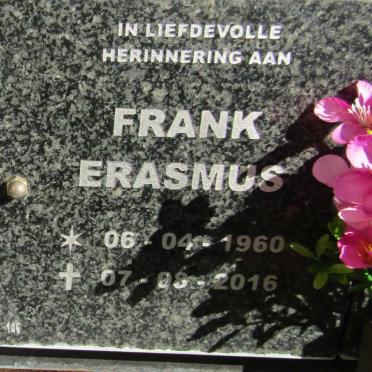 ERASMUS Frank 1960-2016