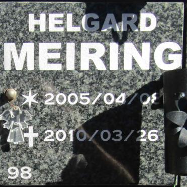 MEIRING Helgard 2005-2010