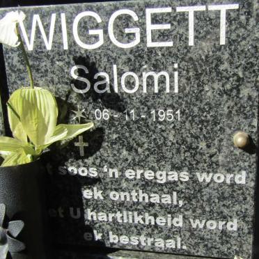 WIGGETT Salomi 1951-