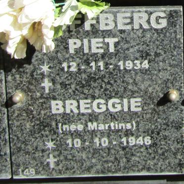 STOFFBERG Piet 1934- &amp; Breggie MARTINS 1946-