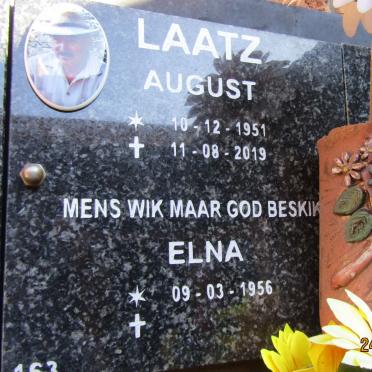 LAATZ August 1951-2019 &amp; Elna 1956-