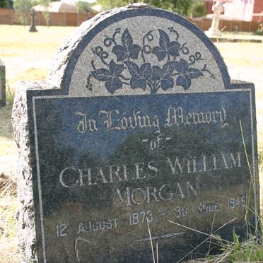 MORGAN Charles William 1873-1945