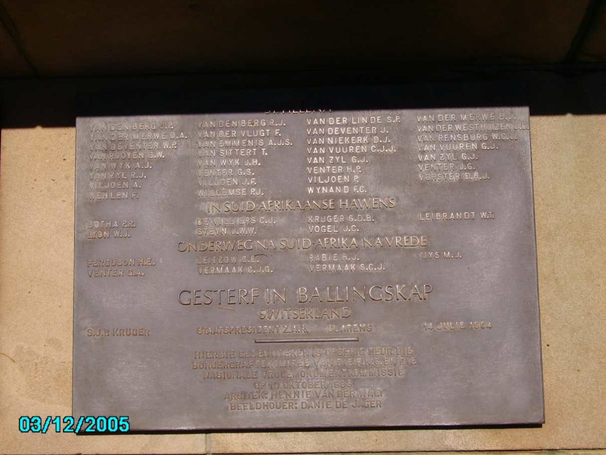 8. Memorial Plaque / Gedenkplaat _8