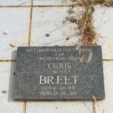 BREET Chris 1952-2001