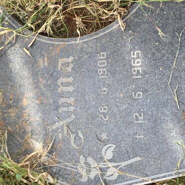 CONRADIE Anna 1906-1965