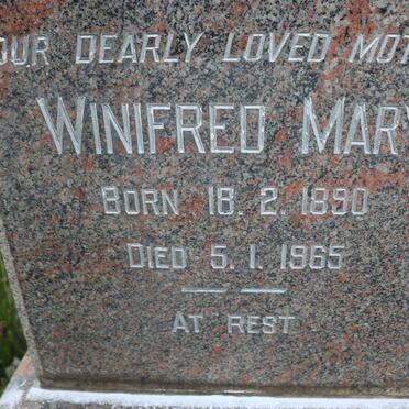 ECKERSALL Winifred Mary 1890-1965