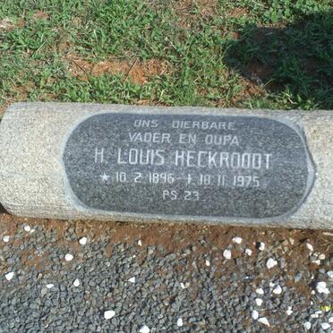 HECKROODT H. Louis 1896-1975