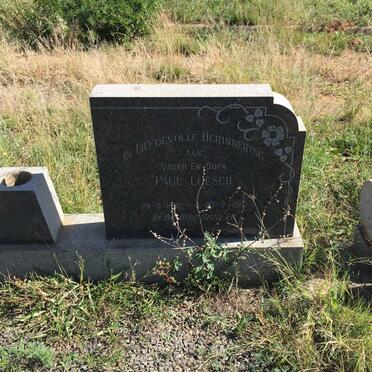 LOESCH Paul 1902-1987 &amp; Eunice DE WITT 1897-1967