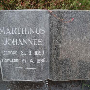 LINDE Marthinus Johannes 1890-1968 &amp; Helena Maria 1892-1963