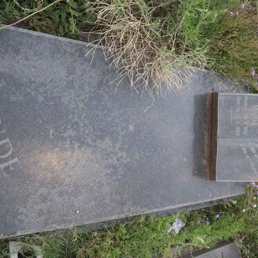 LINDE Marthinus Johannes 1890-1968 &amp; Helena Maria 1892-1963